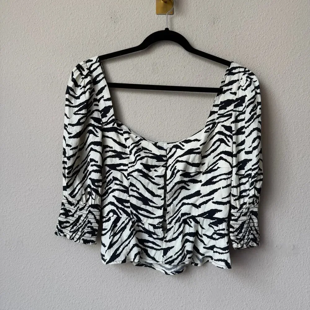 Reformation dallas blouse